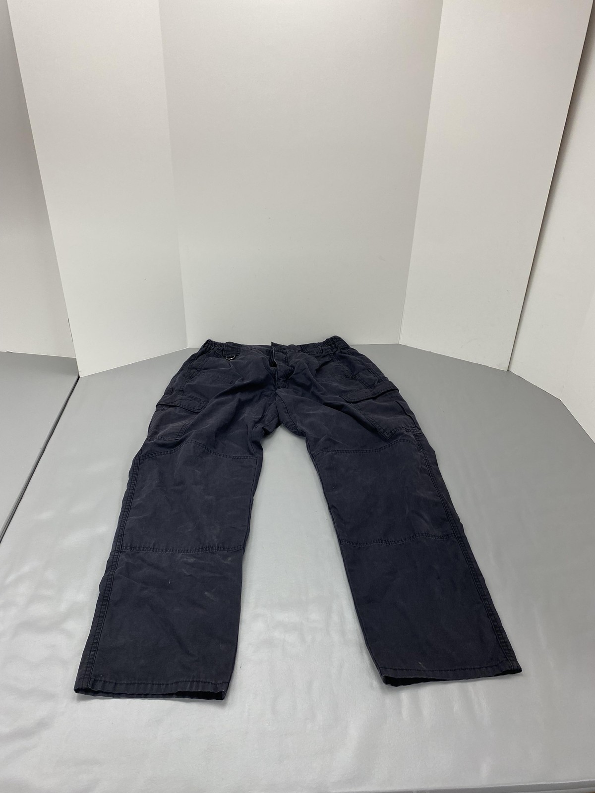 Men's 36x32 Ripstop Cargo Work Pants Double Knee Relaxed Fit Durable Utility