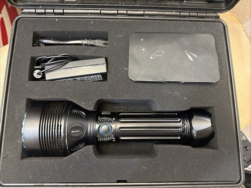 OLIGHT X9R MARAUDER W/CASE/CHARGER/CORDS--UP TO 25,000 LUMENS