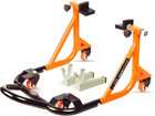 Universal Adjustable Rear Paddock Stand for Motorcycle with Swingarm Rest 360° D