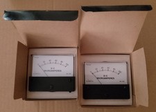 Strumento da pannello Minipa 52E 100uA FS NOS