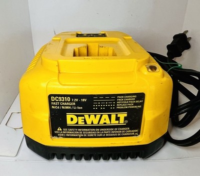 Original OEM DEWALT DC9310 7.2-18V NiCd/NiMH/Li-Ion Fast Battery Charger