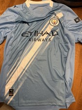 Puma Manchester City Home Jersey   Erling Haaland 9   Size Large  New w/ Tags