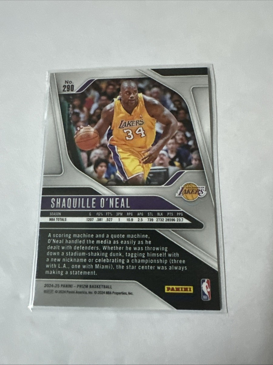 2024-25 Panini Prizm - Legends Shaquille O'Neal #290 Silver
