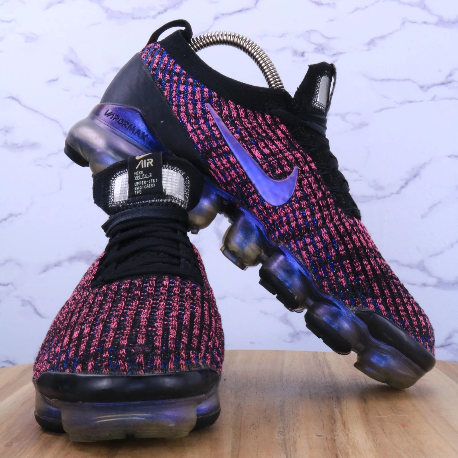 Nike Air Vapormax Flyknit 3 Future Throwback Athletic Shos AJ6910-003 Women 7.5