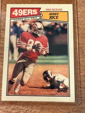 1987 Topps Jerry Rice #115 San Francisco 49ers