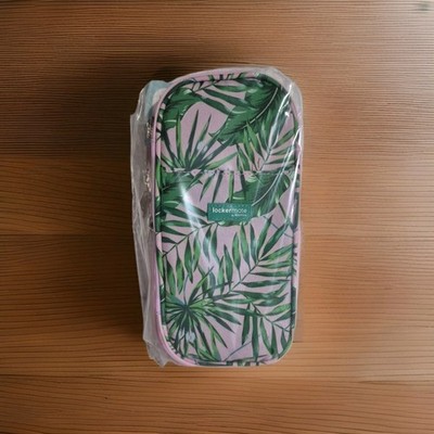 2 Lockermate By Bostitch Expandable Pencil Pouch 2X More Storage. Pink & Green
