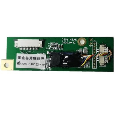 Printer Parts Reset Ink Recognition Decoder Board C653 Fits For Epson 1390