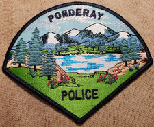 ID Ponderay Idaho Police Patch