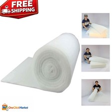 Multipurpose Polyester Quilt Batting 36" x 5 Yards - Ideal for Upholstery