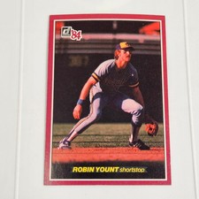 Robin Yount Brewers 1984 Donruss Action All-Stars Baseball #170 Oversized