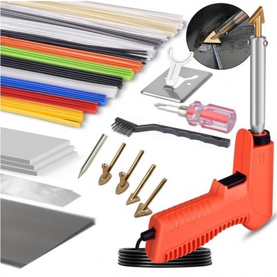 100W Plastic Welder, 5 Tips Plastic Welding Kit Plastic Repair Kit 127pcs