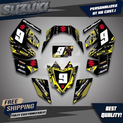 Suzuki LTR 450 ATV Full Custom Decals Graphics Kit 2006-2014 - Complete Set keac