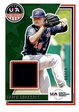 2022 Panini Stars & Stripes #USAM-KD Kaden Robardey USA Baseball Materials Gold