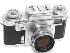 Zeiss Ikon IIIa w. Zeiss Sonnar 1.5/50 mm Colored Dial West Germany