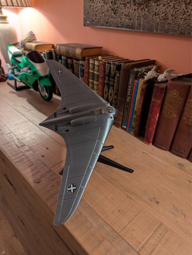 Avión Horton Ho 229 Jet Nazi Top Secret Segunda Guerra Mundial Modelo detallado masivo. - Imagen 16 de 20