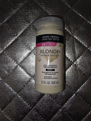 John Frieda Blonde Repair System Pre-Shampoo  Treatment  Step 1  3.3oz