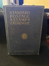 1944 Scott's Standard Postage &!Stamp Catalogue Hardcover Vintage