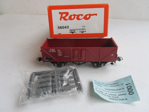 Roco 56043 - Spur H0 - Hochbordwagen Typ: Vtp mit Ladung der CSD in OVP | Zustand: Gebraucht