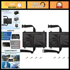 Group 24 Battery Tray For Automotive Marine Rv - 2 Pack With Straps