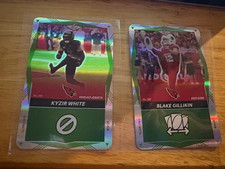 2025 UNO Elite Core Foil Green Blake Gillikin + Kyzir White - Arizona Cardinals