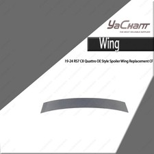 CARBON Kit OE Style Spoiler Wing Replacement For 2019-2024 Au*di RS7 C8 Quattro