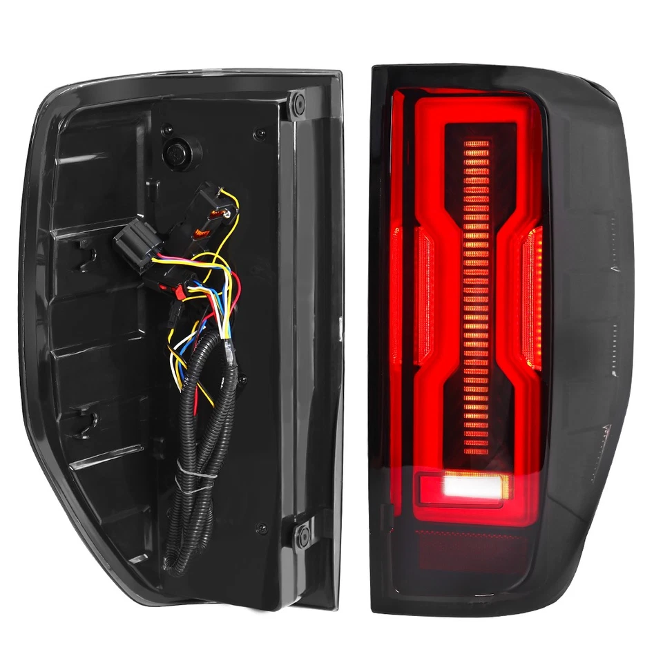 Дымчатая линза полностью светодиодный тормозной задний фонарь подходит для Ford Ranger XLT XL 2012-2018 LH RH - Изображение 3 из 4