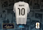 Kylian Mbappe Signed Auto Soccer White #10 Jersey Panini Authentic COA DJ3