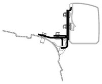 Thule 3200 Adapter FüR VW T5/6 Multirail, Kurzer Radstand