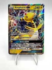 Pokemon Card Ampharos GX Team Up Set 43/181 Italian Near Mint Holo Full Art on eBay