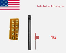 95 1/2" SHANK 7" LONG Lathe Indexable Boring Bar S08-SCLCR-3 Turning Holder USA