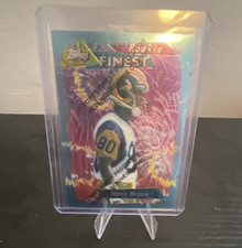 Topps Finest 1995 Isaac Bruce Rookie #137 Los Angeles Rams NFL Football