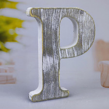 8 Inch Wood Letters Unfinished Rustic Wood Letters for Wall Decor Decorative Sta