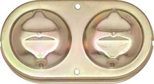 1967-82 Chevrolet Master Cylinder Cover Dual Bail Zinc Plated