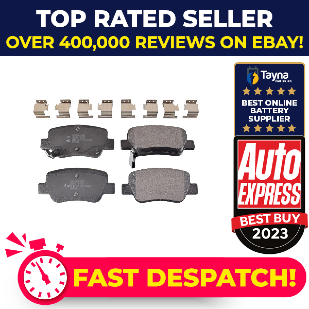 Brake Pads Set Rear 116304 Febi 04466YZZE5 04466YZZE7 0446605040 0446605041 New