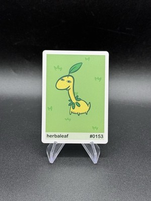Bayleef - Herbaleaf #153 Pookiemoot Series 2 Custom Fan Art Pokemon