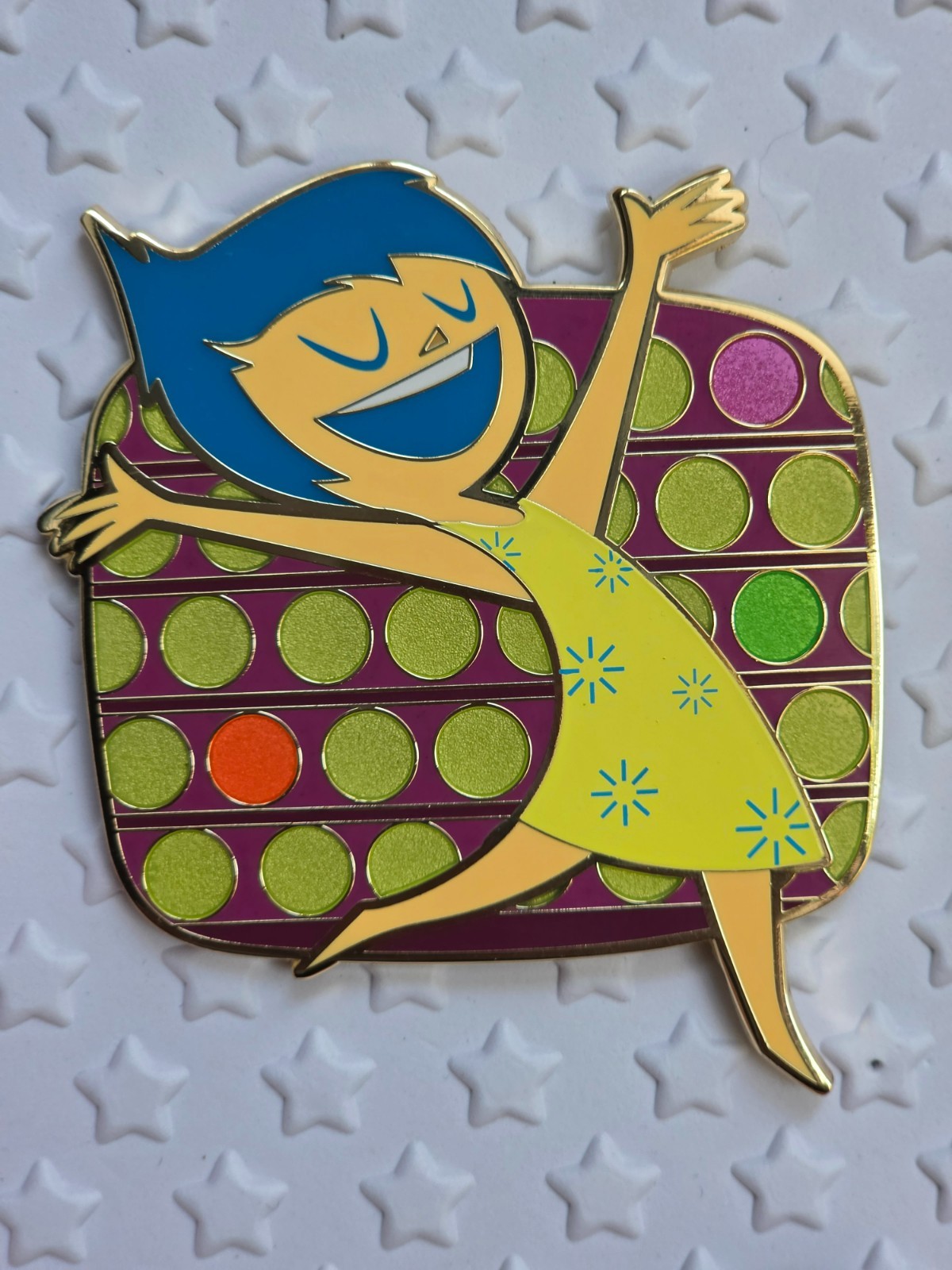 Inside Out Joy SE 300 pin -Wall of Emotions Disney Pin by PALM