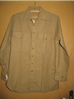 Superbe Chemise USMC Marine Corps datée 1942 US WW2 2GM 100% originale