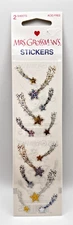 Mrs. Grossman's Shiny RF Shooting Stars Scrapbook Stickers! New Pack 2 Sheets