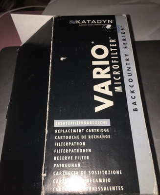 Vario Microfilter Backcountry Series-New-(Open Packaging)-SHIPS N 24 HOURS