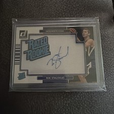 2014-15 Panini Donruss Rated Rookie Signature Nik Stauskas #RR-NS Patch Auto