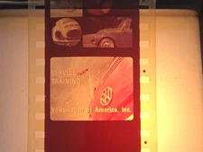 Rare Volkswagen of America Service Training Film 1973 Technical Improvements Neg