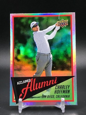 2026 UPPER DECK GOLF UD Acclaimed Alumni Foil Insert AL-13 Charley Hoffman