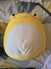 Squishmallow Leigh Yellow Toad 12". Fab Condition