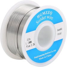 60 40 Tin Lead Solder Wire with Rosin 0.039in 0.22lbs