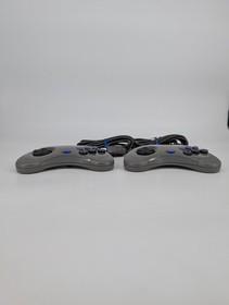 x2 Sega Saturn Controller HSS-0101 (1994) JPN Saturn SS Control Pad Pair - NEW