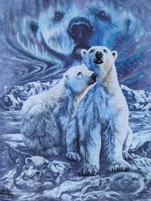 The Mountain Mens T-shirt Purple Find 10 Polar Bear Pair Retired Logo 2XL #5766