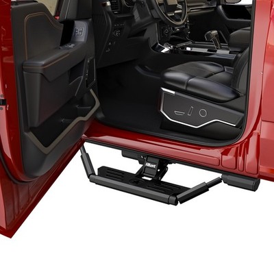 APS Power Running Board Fit 05-23 Toyota Tacoma Double Cab Crew Cab Driver Front