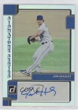 2022 Panini Donruss Signature Series Jon Heasley #SS-JH Auto 0s1o