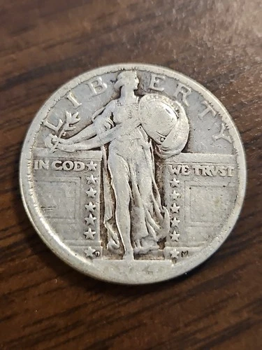 1924-D Standing Liberty Silver Quarter