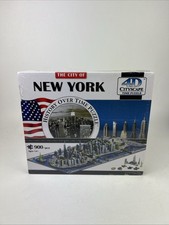 The City Of New York History Over Time Puzzle 4D Cityscape 900 pcs NEW